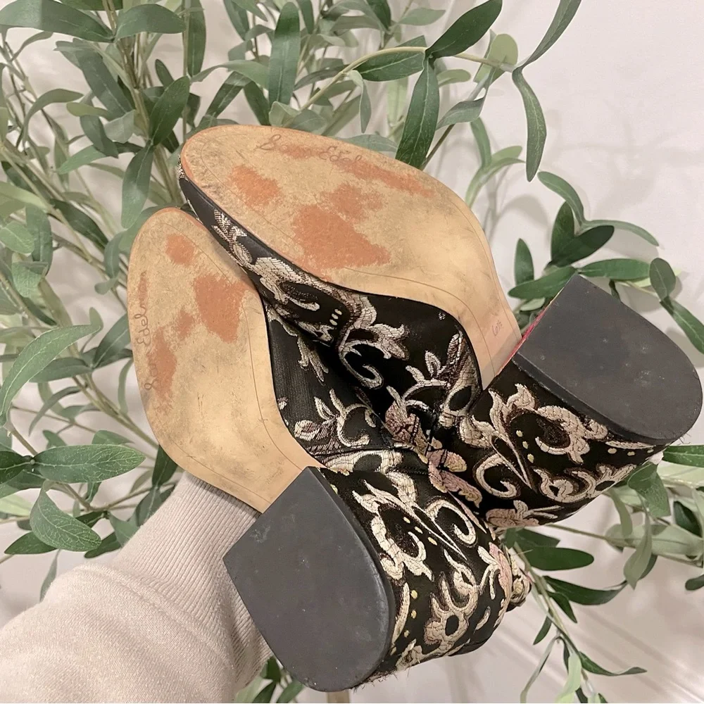 Sam Edelman | Taye Metallic Jacquard Boot 6 1/2
